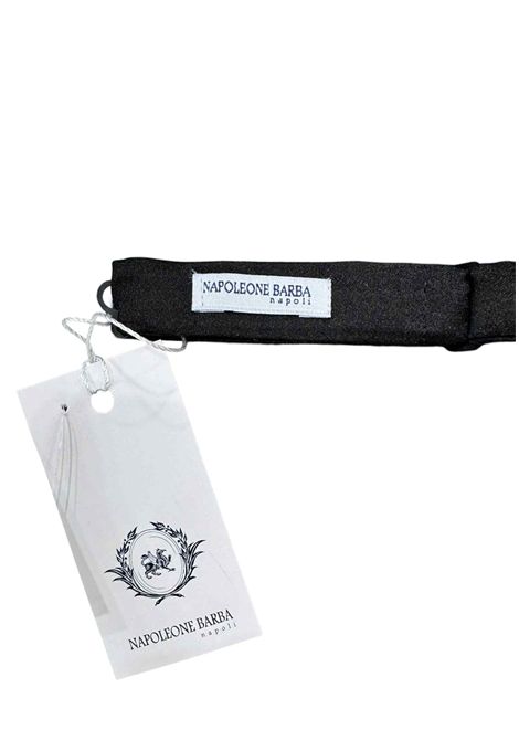 Papillon tinta unita NAPOLEONE BARBA | Papillon | PAPILLON 6185NERO